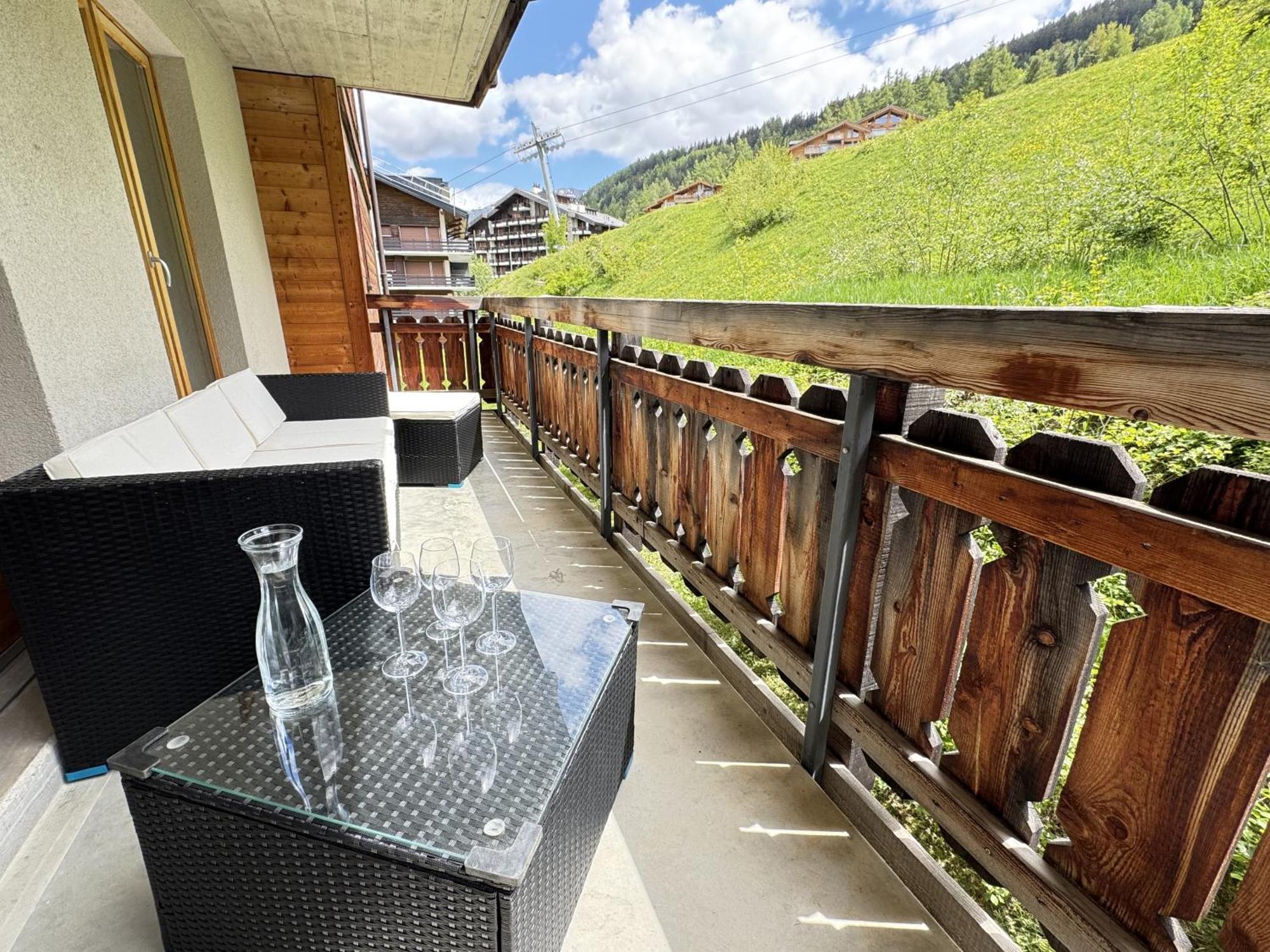 Pracondu Outdoor & Fun Appartement 1 Chambre Avec Balcon By Alpvision Residences Nendaz Exterior foto
